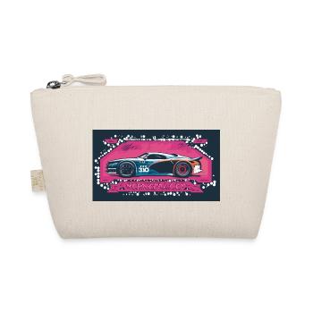 Nightlife Racecar Blue - Bio-Täschchen - Natur - Vorne