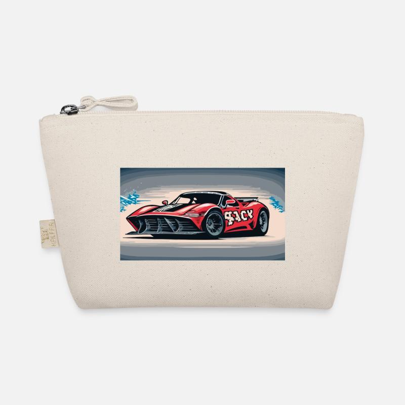 Racecar enveloped in the Mist - Organic Pouch - nature