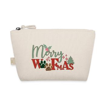 Merry Woofmas - Bio-Täschchen - Natur - Vorne