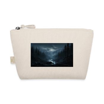 Mountain Scene with a River - Bio-Täschchen - Natur - Vorne