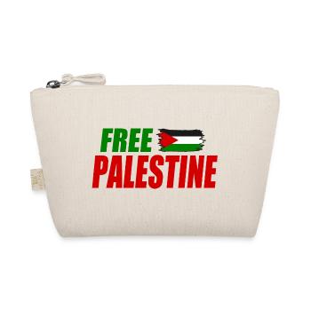 Free palestine - Bio-Täschchen - Natur - Vorne