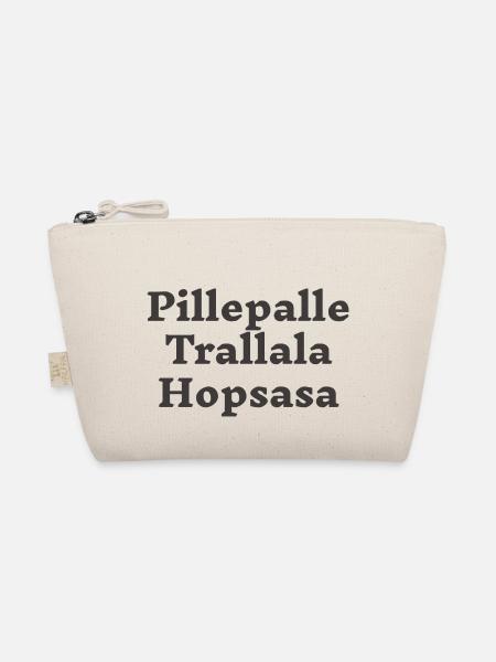 Pillepalle Trallala Hopsasa - Bio-Täschchen - Natur