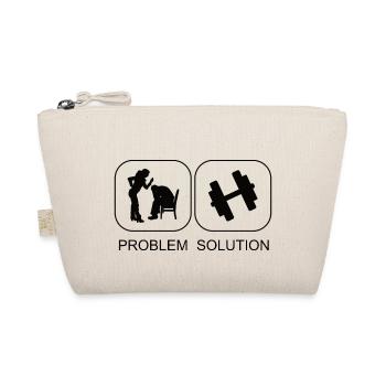 Fitness Sports Bodybuilding Athletes Fitness Sports - Organic Pouch - nature - Front