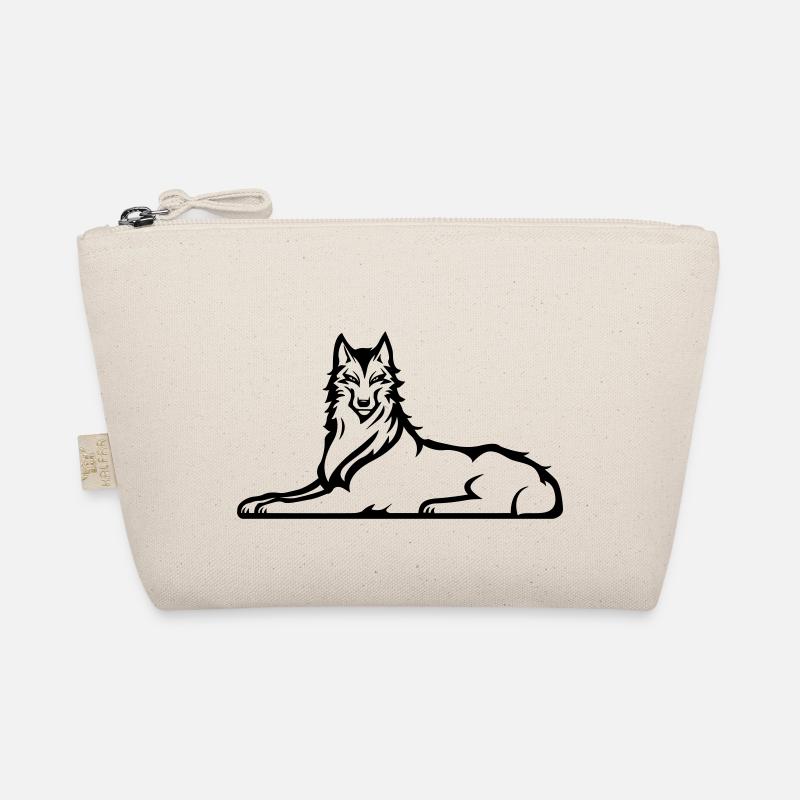 Chechen Wolf Organic Pouch