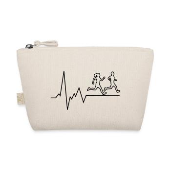 Heartbeat Running Group - Organic Pouch - nature - Front