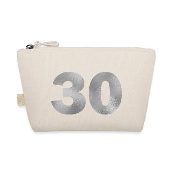 Birthday 30 years - Organic Pouch - nature - Front