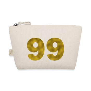 Geburtstag 99 Jahre - Bio-Täschchen - Natur - Vorne