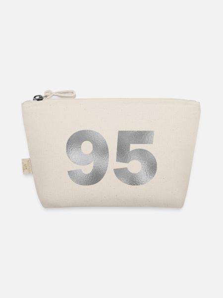 Birthday 95 years - Organic Pouch - nature - Front