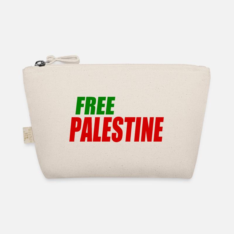 Free palestine - Bio-Täschchen - Natur
