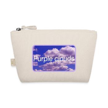 Purple clouds - Bio-Täschchen - Natur - Vorne