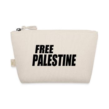 Free palestine - Bio-Täschchen - Natur - Vorne