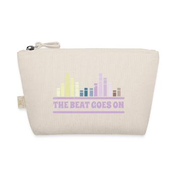 The Beat goes on DJ Musiker Equalizer - Bio-Täschchen - Natur - Vorne