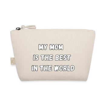 My mom is the best in the world - Organic Pouch - nature - Front