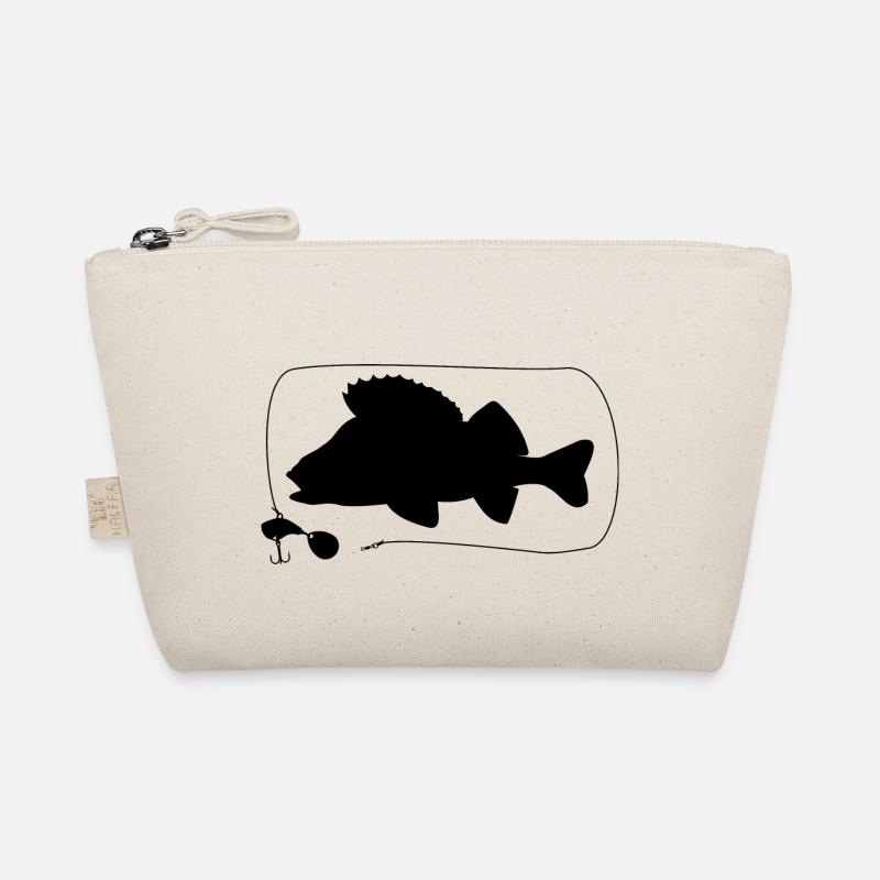 Barsch mit Jigspinner Bio-Täschchen