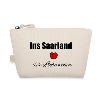 Ins Saarland der Liebe wegen - Bio-Täschchen - Natur - Vorne