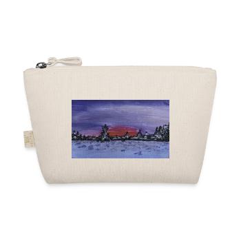 Lila Winter - Bio-Täschchen - Natur - Vorne