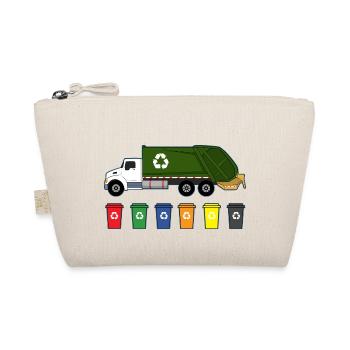 Garbage Truck Love Garbage Collection Child Boy I Gift - Organic Pouch - nature - Front