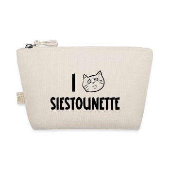 I love siestounette - Trousse biologique - nature - Devant