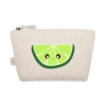 Kawaii-Limette - Bio-Täschchen - Natur - Vorne