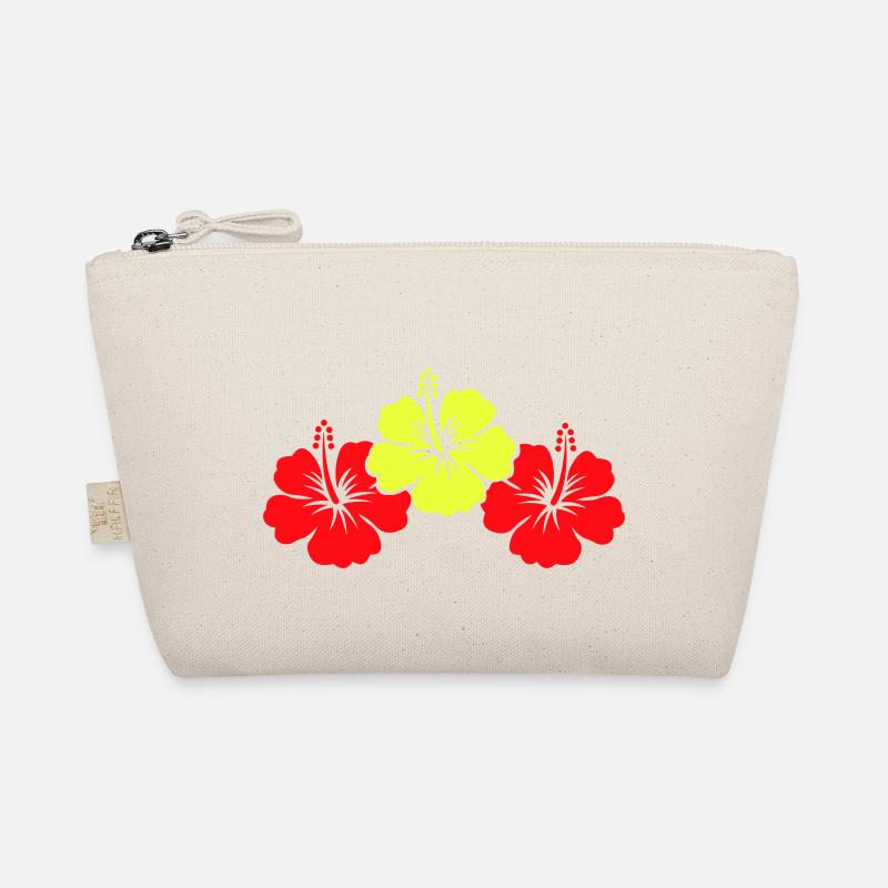 blume hibiskus 2 - Bio-Täschchen - Natur