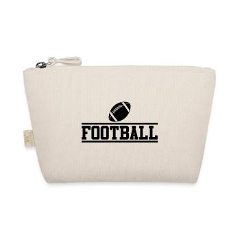 Lettrage de football américain USA Sport - Trousse biologique - nature - Devant