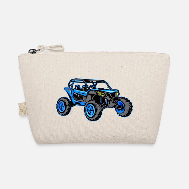 Offroad Buggy Blue Organic Pouch