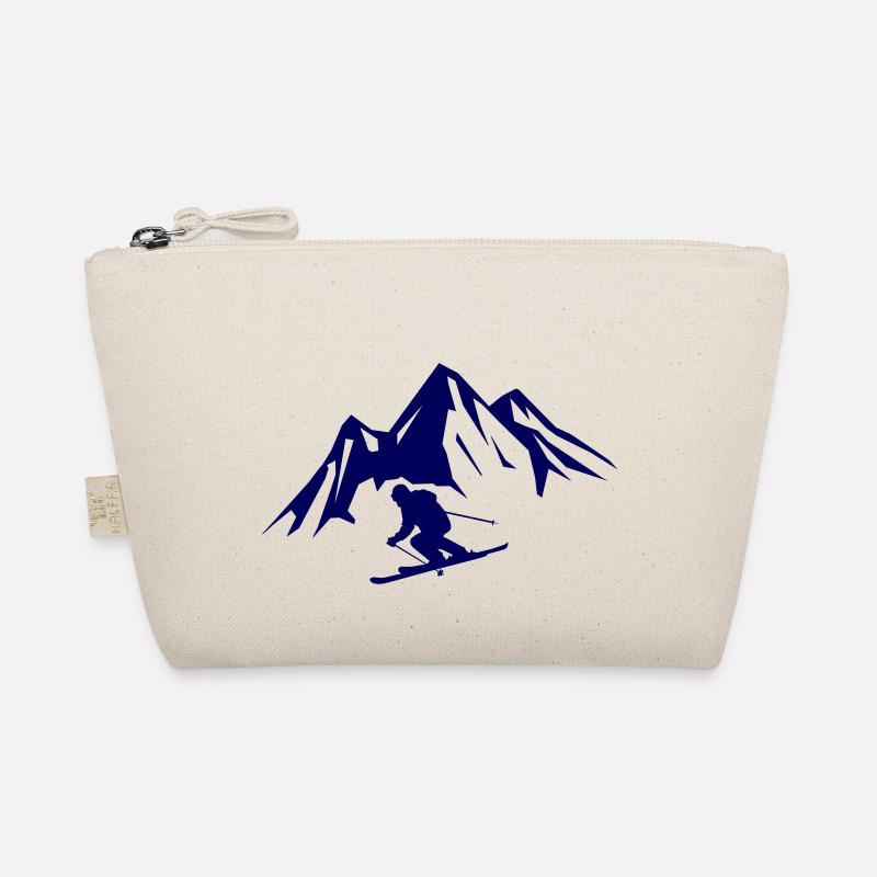 ski berge - Bio-Täschchen - Natur
