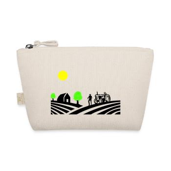 traktor farm - Bio-Täschchen - Natur - Vorne