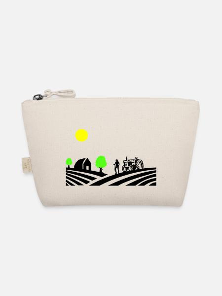 Tractor Farm - Organic Pouch - nature - Front