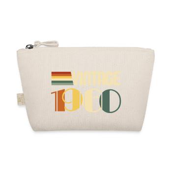 Vintage 1960's Birthday Gift 1960's - Organic Pouch - nature - Front