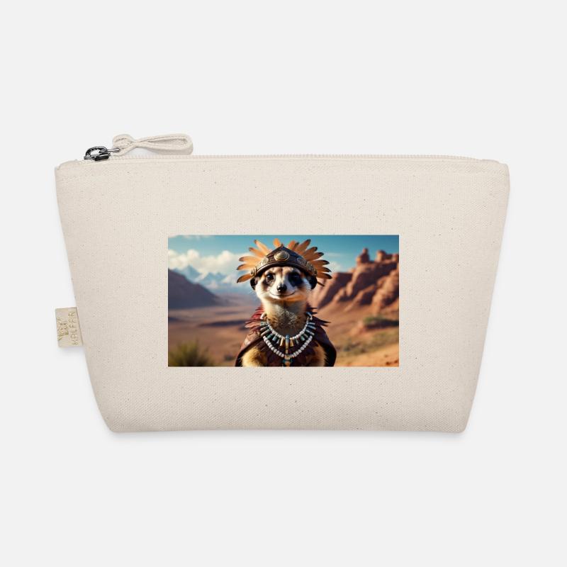 Indianer Erdmännchen Bio-Täschchen