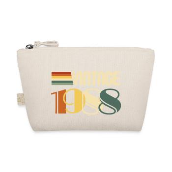 Jahrgang 1988 - 1988 Jubiläumsgeschenk - Bio-Täschchen - Natur - Vorne