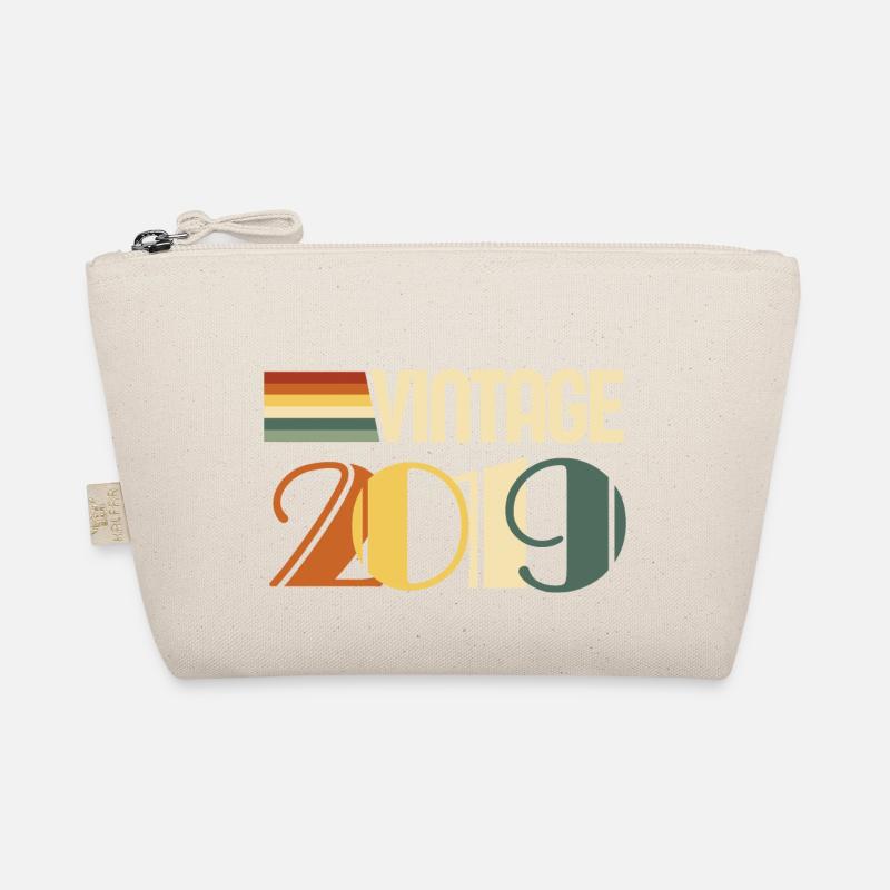 Vintage 2019 - 2019 Anniversary Gift Organic Pouch