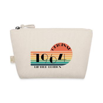 Vintage Original 1964 Jahrgang Geschenk 61. Retro - Bio-Täschchen - Natur - Vorne