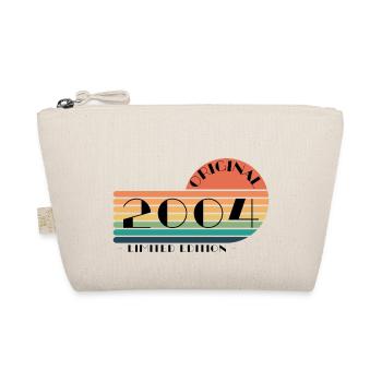 Vintage Original 2004 Jahrgang Geschenk 21. Retro - Bio-Täschchen - Natur - Vorne