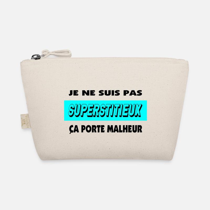 Ich bin nicht abergläubisch Bio-Täschchen