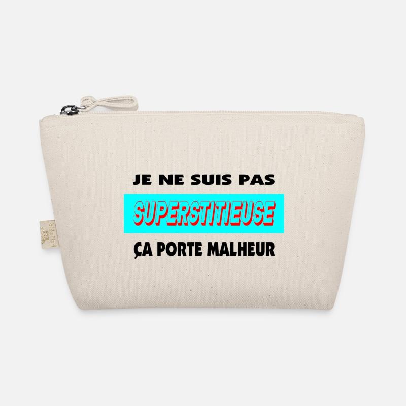 Ich bin nicht abergläubisch Bio-Täschchen