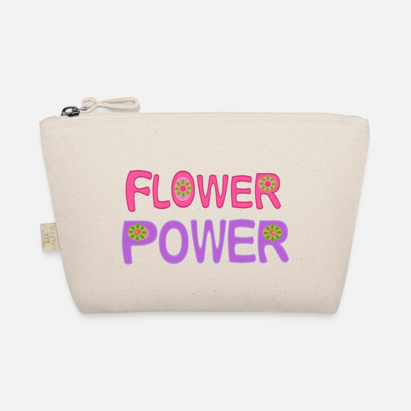 Flower power Bio-Täschchen