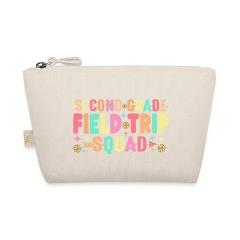 2nd Second Grade Field Trip Squad Matching - Organic Pouch - nature - Front