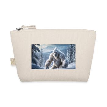 Sasquatch Bigfoot dans les montagnes monstre de neige - Trousse biologique - nature - Devant