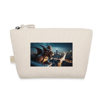 Gargouille avec un sourire maléfique monstre horreur sombre - Trousse biologique - nature - Devant