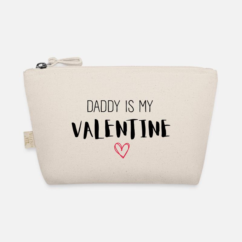 DADDY IS MY VALENTINE Bio-Täschchen