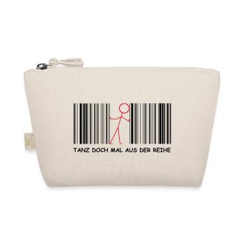 Tanz doch mal aus der Reihe | Barcode - Bio-Täschchen - Natur - Vorne