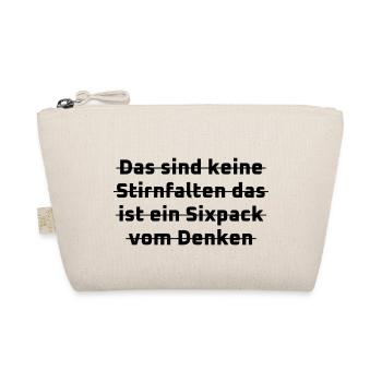 witzige sprüche - Bio-Täschchen - Natur - Vorne