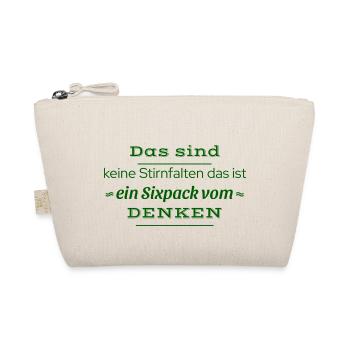 lehrer spruch - Bio-Täschchen - Natur - Vorne