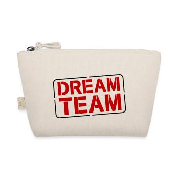 Dream Team Rubber Stamp - Organic Pouch - nature - Front