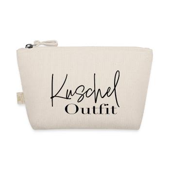 Kuschel Outfit Design für kuscheliger Pullover - Bio-Täschchen - Natur - Vorne