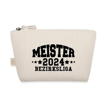 Meister 2024 Bezirksliga Aufstieg Fußball - Bio-Täschchen - Natur - Vorne