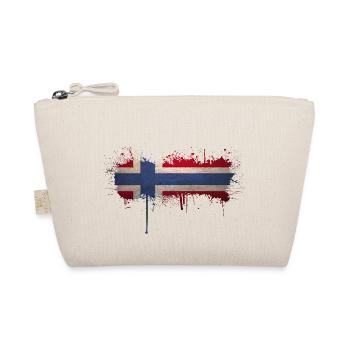 Norvège Norvège Drapeau Scandinavie Norden Tor Viking - Trousse biologique - nature - Devant