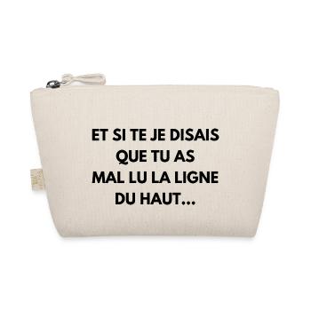 et si te je disais - Trousse biologique - nature - Devant